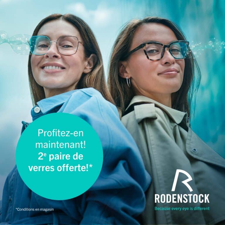 promotion 1+1 sur les verres