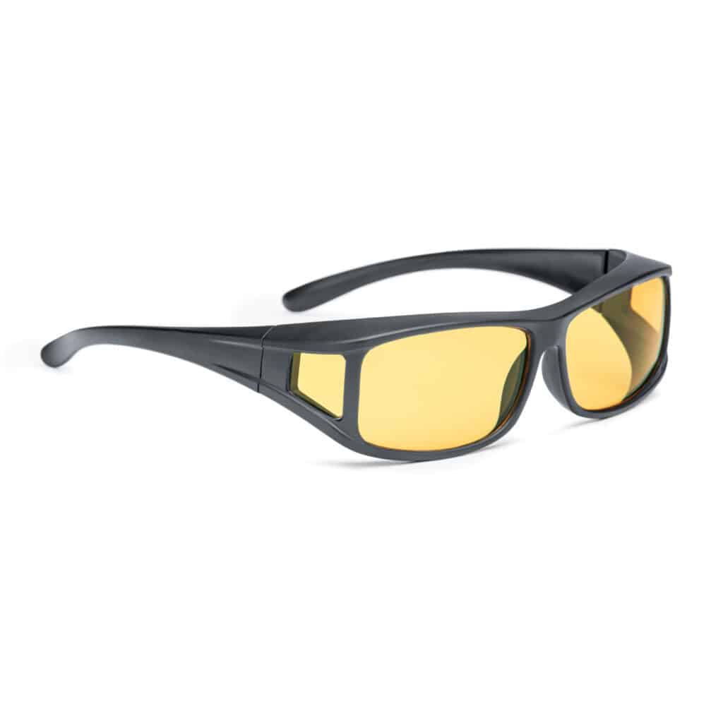 surlunettes conduite de nuit verres jaunes