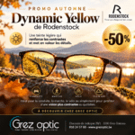 Dynamic Yellow Rodenstock : des verres jaunes pour améliorer les contrastes